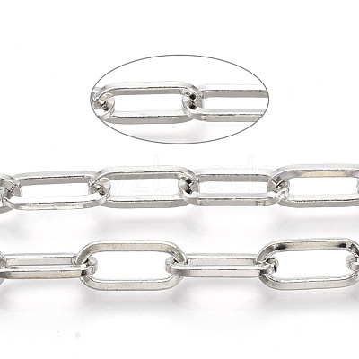 Unwelded Iron Paperclip Chains CH-S125-02F-P-1