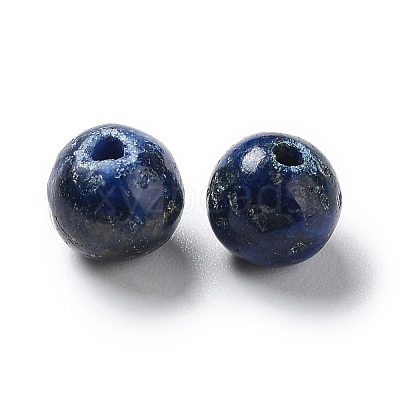 Natural Lapis Lazuli Beads G-K311-02A-6mm-01-1