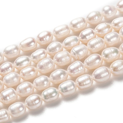 Natural Cultured Freshwater Pearl Beads Strands PEAR-L033-74-1