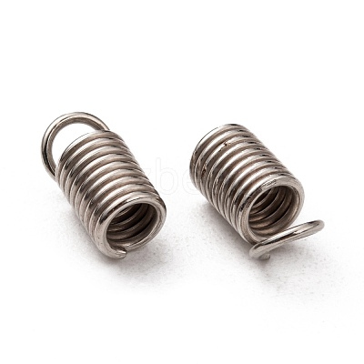 Iron Coil Cord Ends E195Y-1