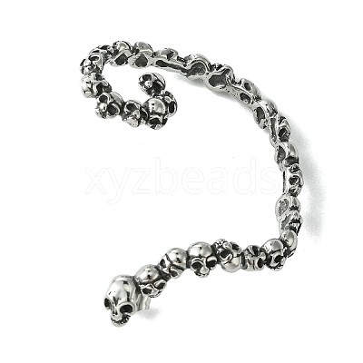 316 Surgical Stainless Steel Cuff Earrings EJEW-E300-07AS-04-1