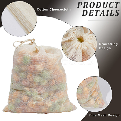Cotton Cloth Filter Bags AJEW-BBC0002-19A-1