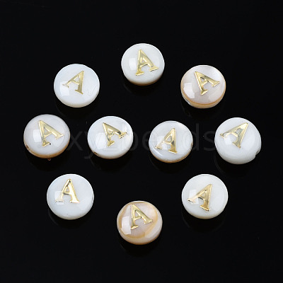 Natural Freshwater Shell Beads SHEL-S278-036A-1