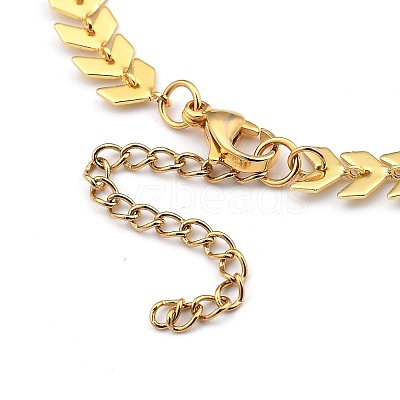 Brass Cobs Chain Bracelets BJEW-JB05409-01-1