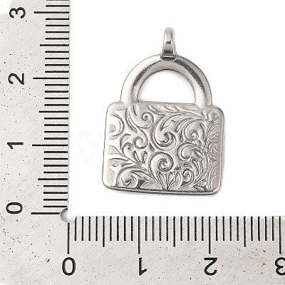 Non-Tarnish 304 Stainless Steel Pendants STAS-N103-53P-1