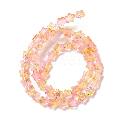 Transparent Glass Beads Strand X1-GLAA-F112-04I-1