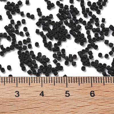 Frosted Colours Glass Seed Beads SEED-H003-06F-1