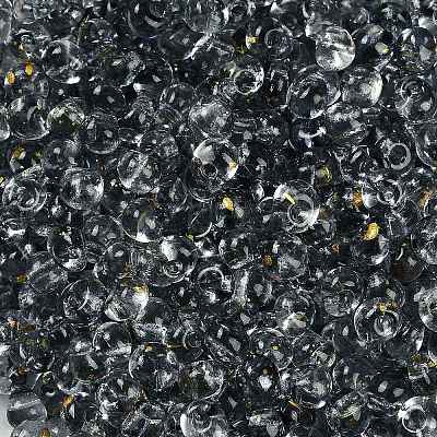 6/0 Spray Paint Fringe Glass Seed Beads SEED-H003-11E-1