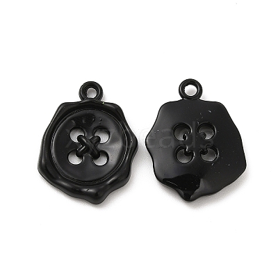 Spray Painted Alloy Pendants LS-FIND-B018-02A-1