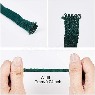 Flat Polyester Cord for Crochet Bag OCOR-GA0001-01-1