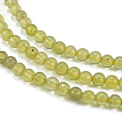 Natural Lemon Quartz(Heated) Beads Strands G-M438-A11-02-1