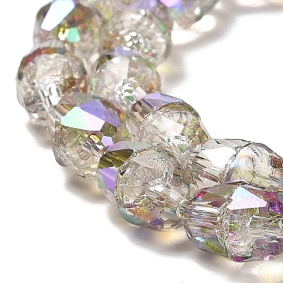Transparent Glass Beads Strands EGLA-D030-03B-1