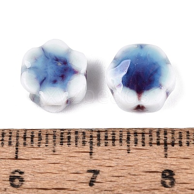 Vintage Handmade Porcelain Beads PORC-N013-25-16-1