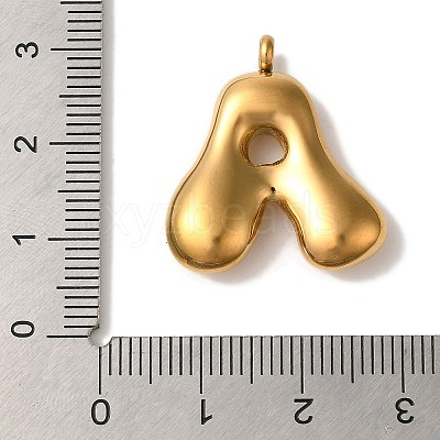 26Pcs Ion Plating(IP) 304 Stainless Steel Pendants STAS-M017-08G-M-1