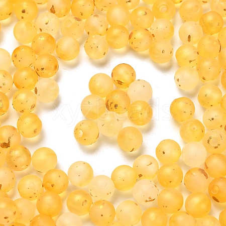 Frosted Transparent Acrylic Beads X1-OACR-F013-13I-1