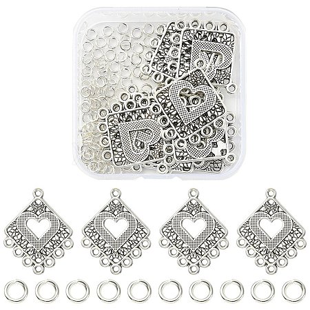 20Pcs Tibetan Style Alloy Chandelier Component Links FIND-YW0003-29-1