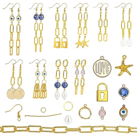 SUNNYCLUE DIY Dangle Earring Making Kits DIY-SC0016-61-1