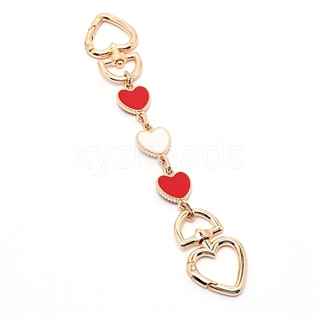 Light Gold Zinc Alloy Hanger Clasps FIND-WH0066-36B-1