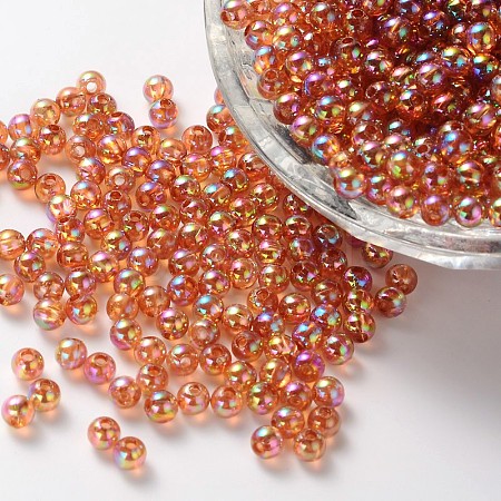 Eco-Friendly Transparent Acrylic Beads LS-X-PL731-10-1