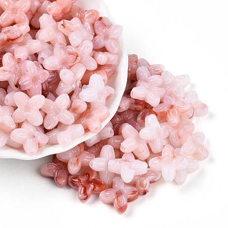 Transparent Acrylic Beads X1-TACR-T028-35B-1