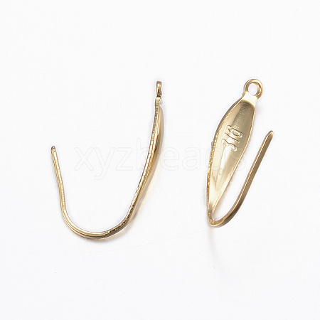 316 Surgical Stainless Steel Earring Hooks STAS-E147-52G-1