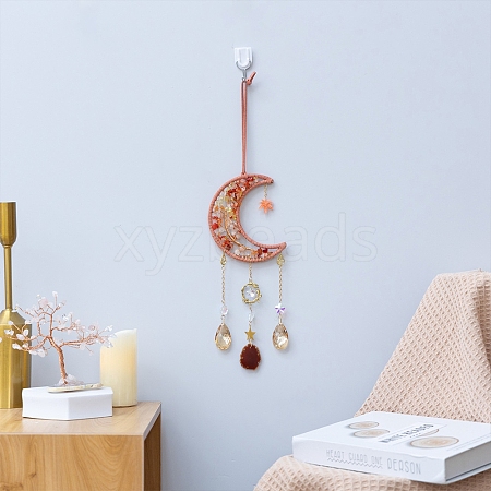 Natural Carnelian Wind Chime PW-WG06E36-06-1