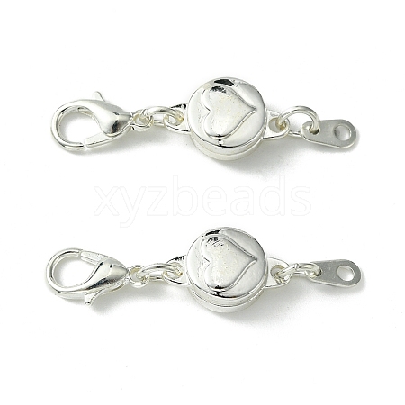 Zinc Alloy Magnetic Clasps PALLOY-YW0001-83S-1