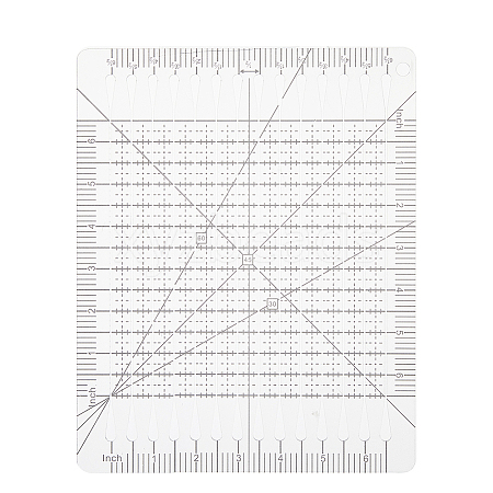 Transparent Acrylic Clothes Rulers TOOL-WH0127-43B-01-1