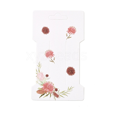 Paper Hair Clip Display Cards DIY-B061-06B-02-1