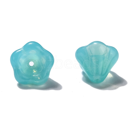 Translucent Czech Glass Beads GLAA-G070-05D-09-1