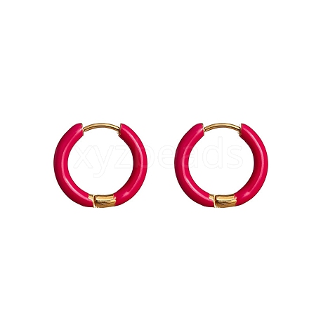 304 Stainless Steel Hoop Earring EJEW-WH0004-147K-1