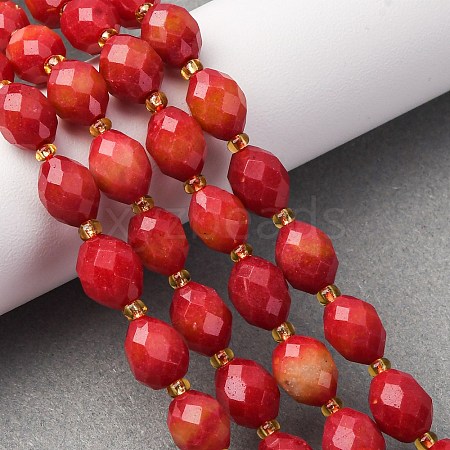 Natural White Jade Beads Strands G-D305-B01-01L-1