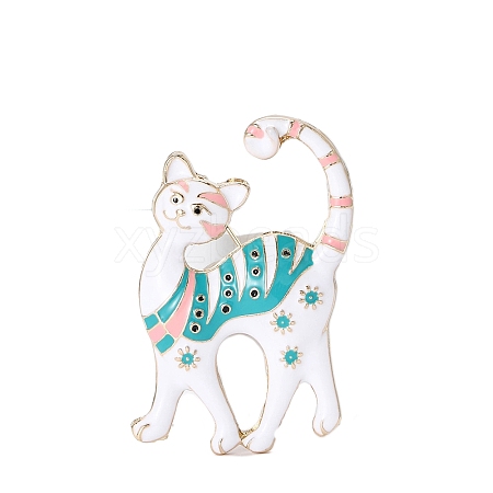 Cat Shape Enamel Pin PW-WG884B5-01-1