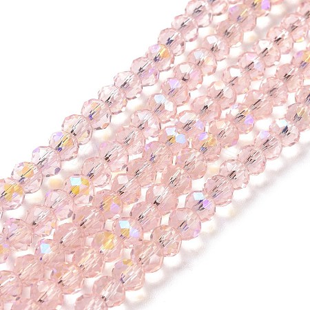 Electroplate Glass Beads Strands LS-EGLA-A034-T10mm-L18-1