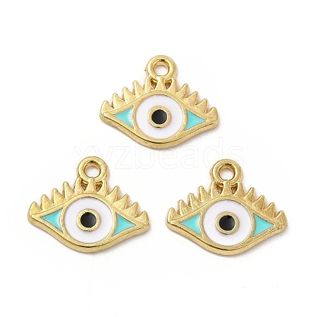 Alloy Enamel Pendants ENAM-J650-11G-01-1