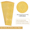 Self Adhesive Gold Foil Embossed Stickers DIY-WH0211-290-2