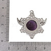 Natural Amethyst Pendants G-I366-02P-19-3