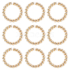 Long-Lasting Plated Brass Open Jump Rings KK-BC0001-15B-5