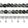 Natural Moss Agate Bead Strands G-J358-01-6mm-3