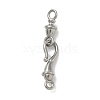 304 Stainless Steel S-Hook Clasps STAS-G373-04P-02-1