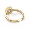 Adjustable Brass Cuff Finger Rings RJEW-G096-28G-3