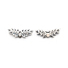 Alloy Rhinestone Shoe Buckle Clasps KY-WH0030-42-1