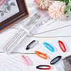 Gorgecraft 18Pcs 9 Colors Silicone Pendant SIL-GF0001-21-6