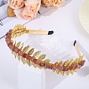 Natural Strawberry Quartz Hair Bands PW-WG137AD-06-1