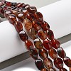 Natural Dragon Veins Agate Beads Strands G-G172-01P-2