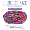 Light Gradient Segment Dyed Polyester Yarn DIY-TADJ0002-005H-4