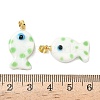 Handmade Lampwork Pendants LAMP-G168-04E-3