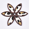 Eco-Friendly Cowhide Leather Big Pendants FIND-S301-34C-06-1