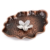 Lotus Leaf & Flower Alloy Incense Burners PW-WGD07C7-13-1