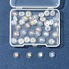 40Pcs 4 Colors Long-Lasting Plated Brass Silicone Ear Nuts KK-FS0001-49-7